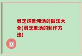 灵芝炖盅炖汤的做法大全(灵芝盅汤的制作方法)