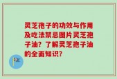 灵芝孢子的功效与作用及吃法禁忌图片灵芝孢子油？了解灵芝孢子油的全面知识？
