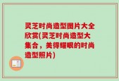 灵芝时尚造型图片大全欣赏(灵芝时尚造型大集合，美得耀眼的时尚造型照片)