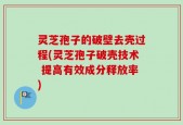 灵芝孢子的破壁去壳过程(灵芝孢子破壳技术 提高有效成分释放率)