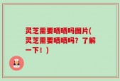 灵芝需要晒晒吗图片(灵芝需要晒晒吗？了解一下！)