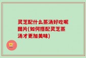 灵芝配什么蒸汤好吃呢图片(如何搭配灵芝蒸汤才更加美味)