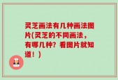 灵芝画法有几种画法图片(灵芝的不同画法，有哪几种？看图片就知道！)