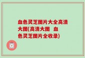 血色灵芝图片大全高清大图(高清大图  血色灵芝图片全收录)