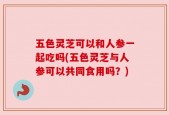五色灵芝可以和人参一起吃吗(五色灵芝与人参可以共同食用吗？)