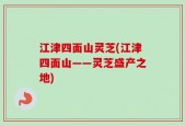 江津四面山灵芝(江津四面山——灵芝盛产之地)
