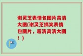 谢灵芝表情包图片高清大图(谢灵芝搞笑表情包图片，超清高清大图！)
