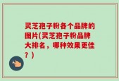 灵芝孢子粉各个品牌的图片(灵芝孢子粉品牌大排名，哪种效果更佳？)
