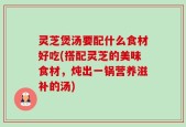 灵芝煲汤要配什么食材好吃(搭配灵芝的美味食材，炖出一锅营养滋补的汤)