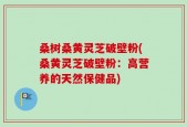 桑树桑黄灵芝破壁粉(桑黄灵芝破壁粉：高营养的天然保健品)