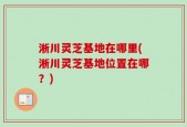 淅川灵芝基地在哪里(淅川灵芝基地位置在哪？)