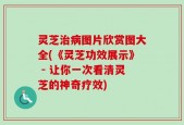 灵芝治病图片欣赏图大全(《灵芝功效展示》 - 让你一次看清灵芝的神奇疗效)