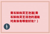 黄石斛和灵芝泡酒(黄石斛和灵芝浸泡的酒能对身体有哪些好处？)