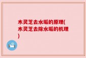 木灵芝去水垢的原理(木灵芝去除水垢的机理)