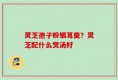 灵芝孢子粉银耳羹？灵芝配什么煲汤好