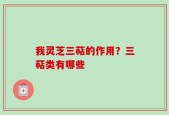 我灵芝三萜的作用？三萜类有哪些