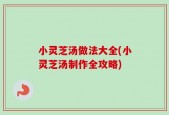 小灵芝汤做法大全(小灵芝汤制作全攻略)