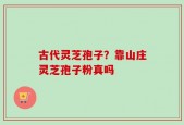古代灵芝孢子？靠山庄灵芝孢子粉真吗