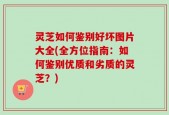 灵芝如何鉴别好坏图片大全(全方位指南：如何鉴别优质和劣质的灵芝？)