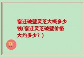 宿迁破壁灵芝大概多少钱(宿迁灵芝破壁价格大约多少？)