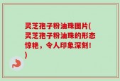 灵芝孢子粉油珠图片(灵芝孢子粉油珠的形态惊艳，令人印象深刻！)