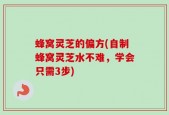 蜂窝灵芝的偏方(自制蜂窝灵芝水不难，学会只需3步)