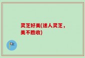 灵芝好美(迷人灵芝，美不胜收)