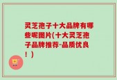 灵芝孢子十大品牌有哪些呢图片(十大灵芝孢子品牌推荐-品质优良！)