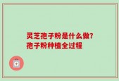 灵芝孢子粉是什么做？孢子粉种植全过程