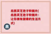 岳西灵芝孢子粉图片(岳西灵芝孢子粉图片：让你拥有健康的生活方式)