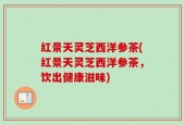 红景天灵芝西洋参茶(红景天灵芝西洋参茶，饮出健康滋味)