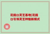 花园口灵芝基地(花园口引领灵芝种植新模式