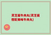 灵芝酱牛肉丸(灵芝酱搭配美味牛肉丸)