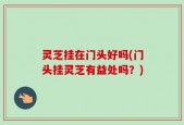 灵芝挂在门头好吗(门头挂灵芝有益处吗？)