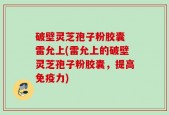 破壁灵芝孢子粉胶囊 雷允上(雷允上的破壁灵芝孢子粉胶囊，提高免疫力)