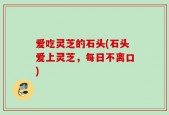 爱吃灵芝的石头(石头爱上灵芝，每日不离口)