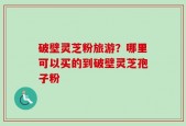 破壁灵芝粉旅游？哪里可以买的到破壁灵芝孢子粉