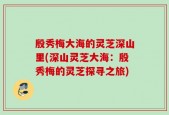 殷秀梅大海的灵芝深山里(深山灵芝大海：殷秀梅的灵芝探寻之旅)