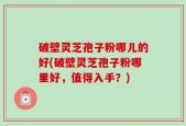 破壁灵芝孢子粉哪儿的好(破壁灵芝孢子粉哪里好，值得入手？)