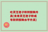 吃灵芝孢子粉转胺酶升高(食用灵芝孢子粉或导致转胺酶水平升高)