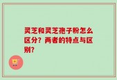 灵芝和灵芝孢子粉怎么区分？两者的特点与区别？