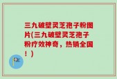 三九破壁灵芝孢子粉图片(三九破壁灵芝孢子粉疗效神奇，热销全国！)