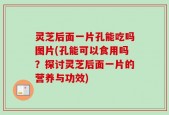 灵芝后面一片孔能吃吗图片(孔能可以食用吗？探讨灵芝后面一片的营养与功效)