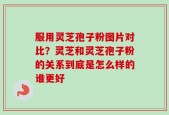 服用灵芝孢子粉图片对比？灵芝和灵芝孢子粉的关系到底是怎么样的谁更好