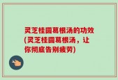 灵芝桂圆葛根汤的功效(灵芝桂圆葛根汤，让你彻底告别疲劳)