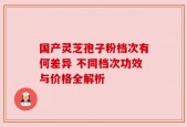 国产灵芝孢子粉档次有何差异 不同档次功效与价格全解析