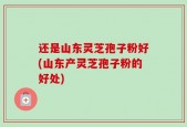 还是山东灵芝孢子粉好(山东产灵芝孢子粉的好处)