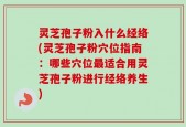 灵芝孢子粉入什么经络(灵芝孢子粉穴位指南：哪些穴位最适合用灵芝孢子粉进行经络养生)
