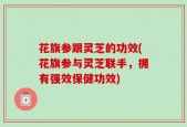 花旗参跟灵芝的功效(花旗参与灵芝联手，拥有强效保健功效)