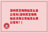深圳灵芝地铁站怎么坐公交车(深圳灵芝地铁站去法海公交站怎么搭公交车？)